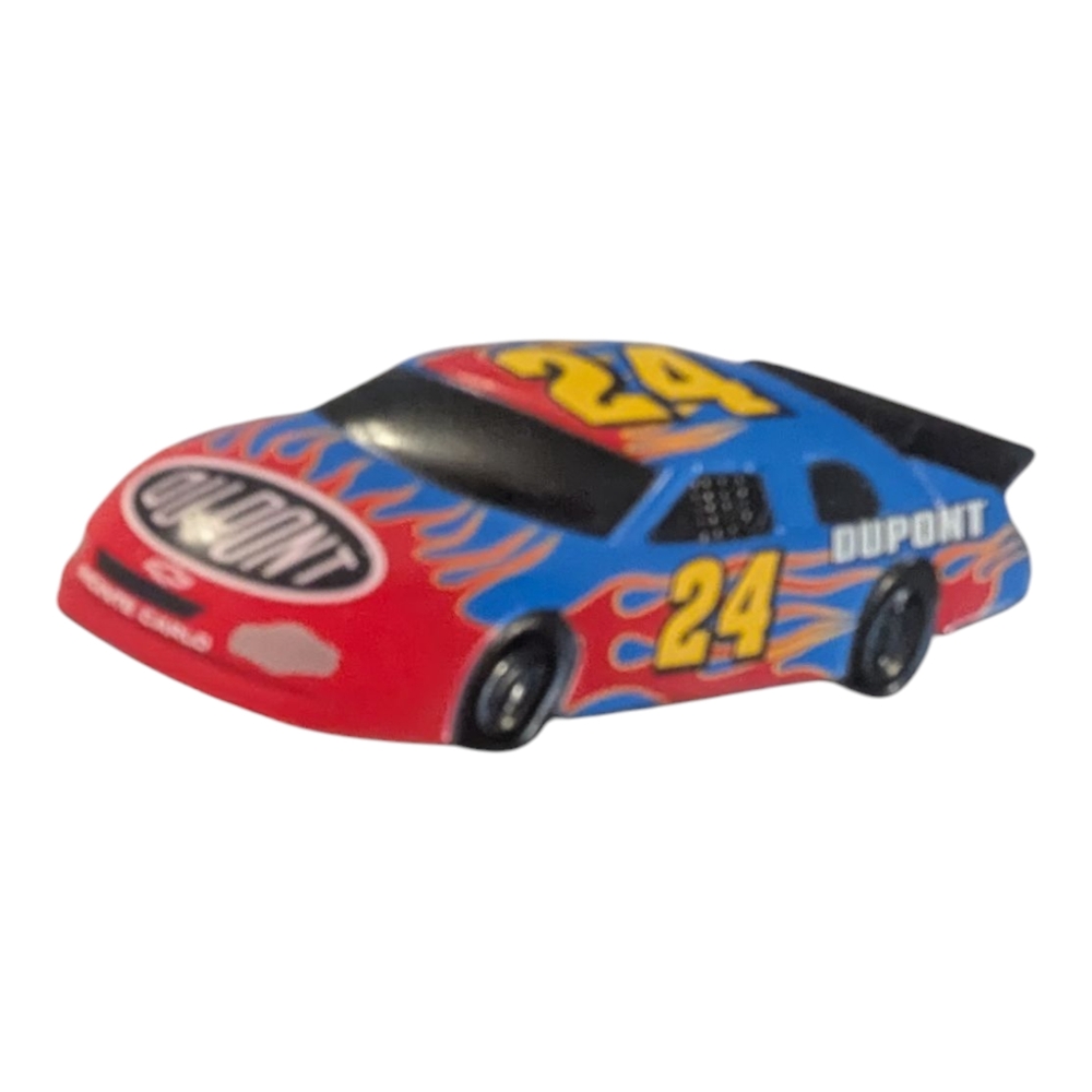 Vintage Legends Of Racing Jeff Gordon 24 NASCAR Race Car Fridge Magnet 3"